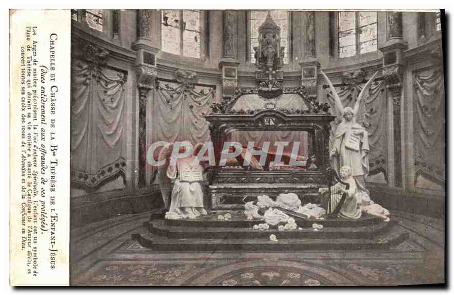 CPA Chapelle et Chasse de la Therese de l'Enfant Jesus 