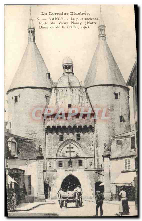 CPA Nancy La plus ancienne Porte du Vieux Nancy 