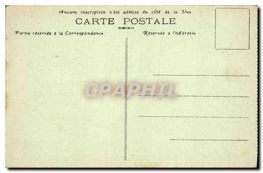 CPA Biarritz La Cote Basque vue de la Pergole de l'Etablissement des Bains  — Verso