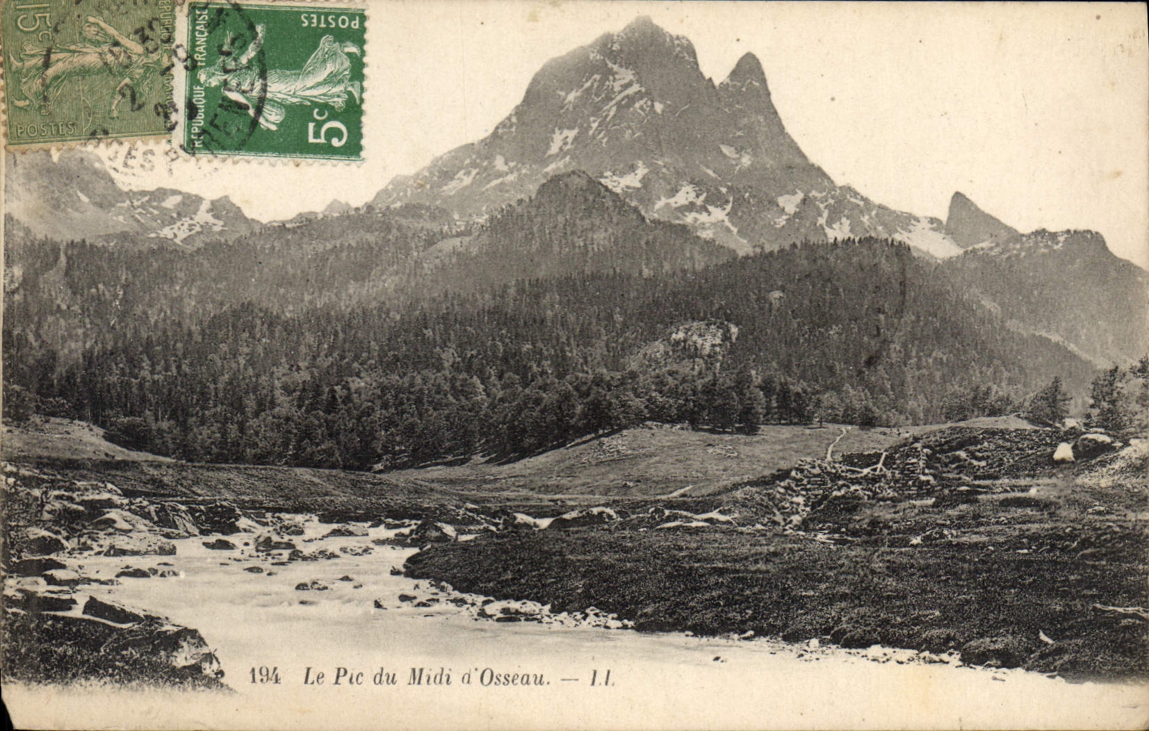 CPA Le Pic du Midi a'Osseau 