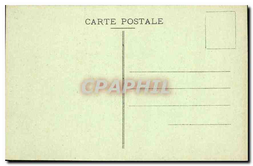 CPA Cite de Carcassonne Lices Hautes cote Est  — Verso