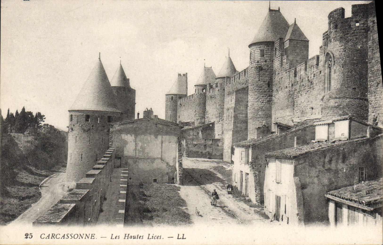 CPA Carcassonne Les Hautes Lices 