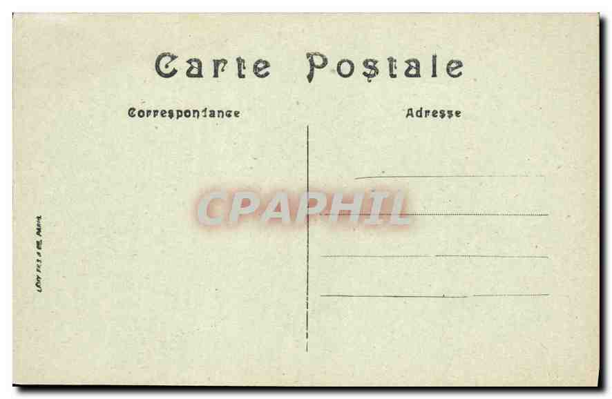 CPA Carcassonne Les Hautes Lices  — Verso