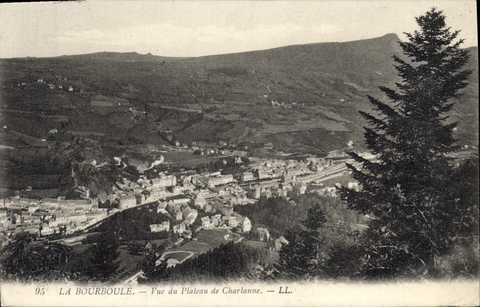 La Bourboule — Vue du Plateau de Charlanne — LL. — N° 95
