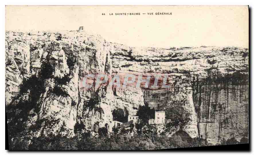 CPA La Saint Baume Vue Generale 