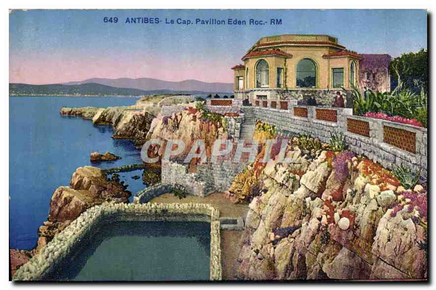 CPA Antibes Le Cap Pavillon Eden Roc 