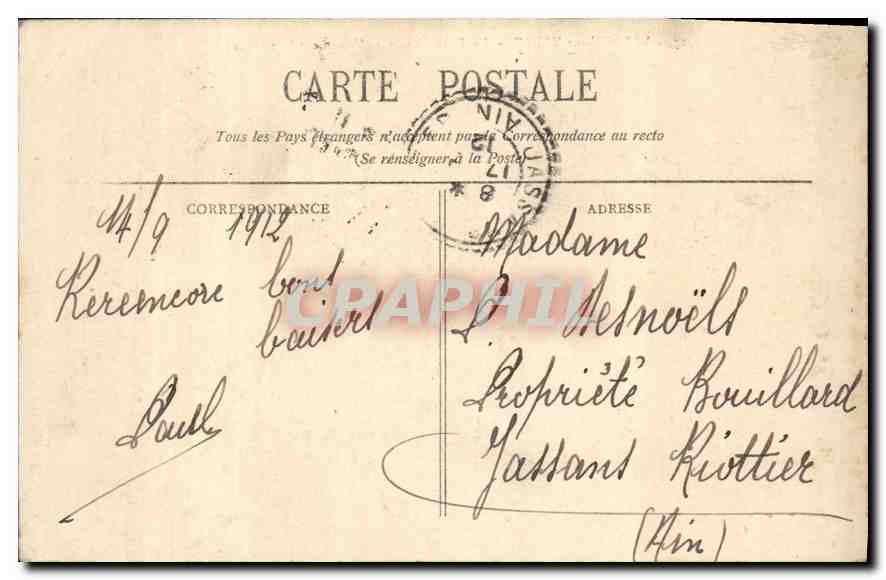 Verdun-sur-Meuse — La Tour Chaussée (Monument historique) — Éditeur : Éd. H. Lemoine, n°27 — Reverso