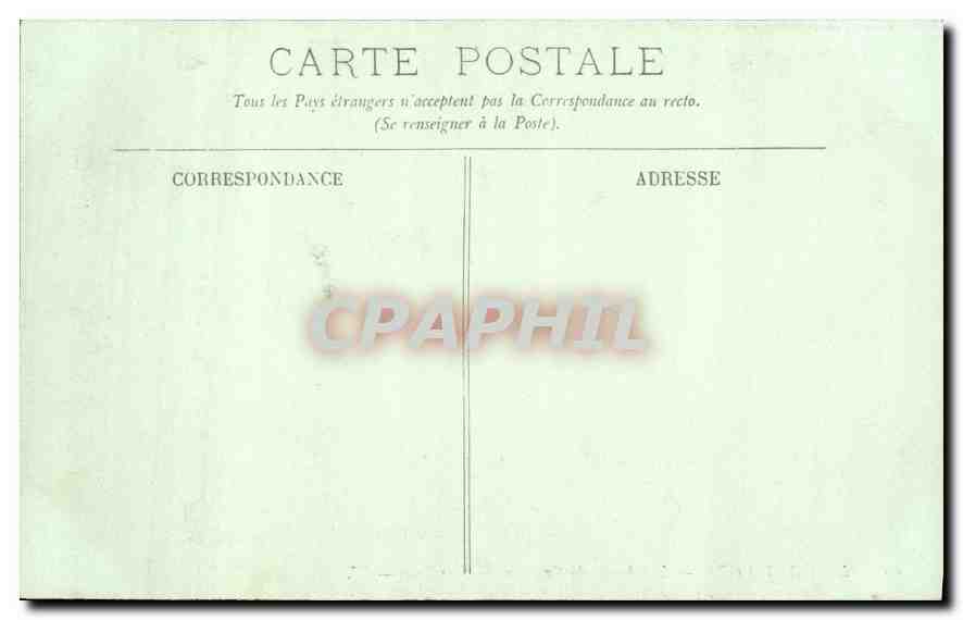 CPA Le Mont Dore Le Chemin du Capucin Sous Bois  — Verso