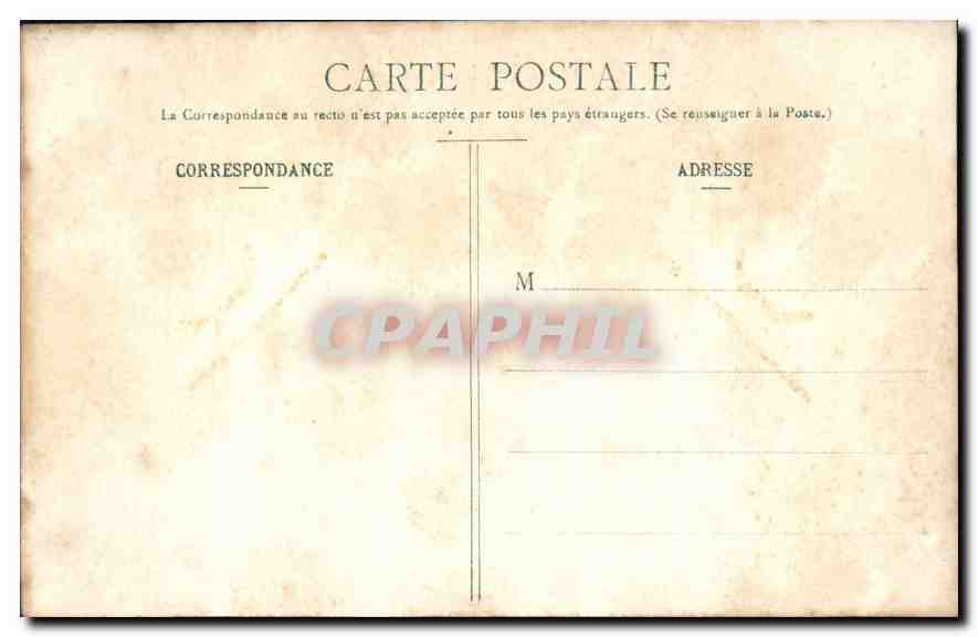 CPA Thiers Vue prise du Pont de Seychalles  — Rückseite