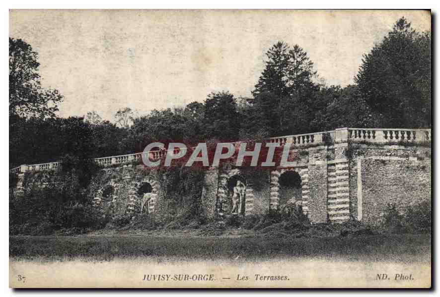 CPA Juvisy sur Orge Les Terrasses 