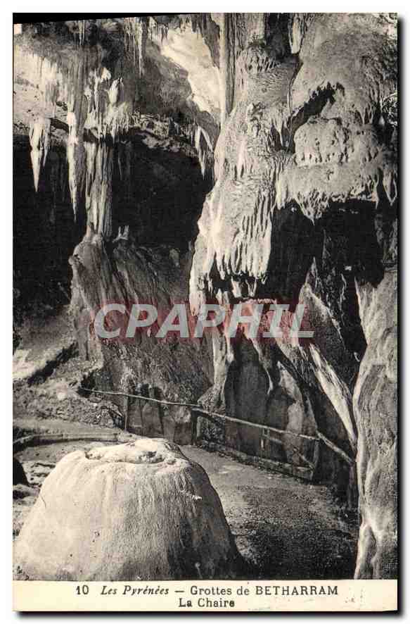 CPA Les Pyrenees Grottes de Betharram La Chaire 