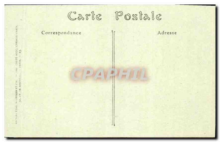 CPA Laval Vue generale de l'Hopital  — Rückseite