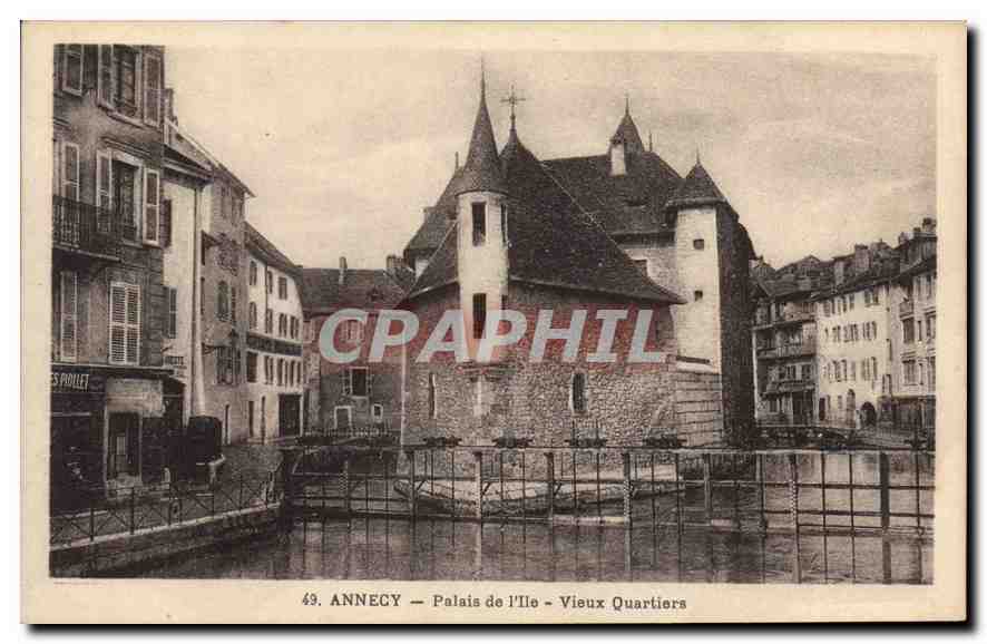 Annecy — Palais de l'Île — Vieux Quartiers — A. Gardet