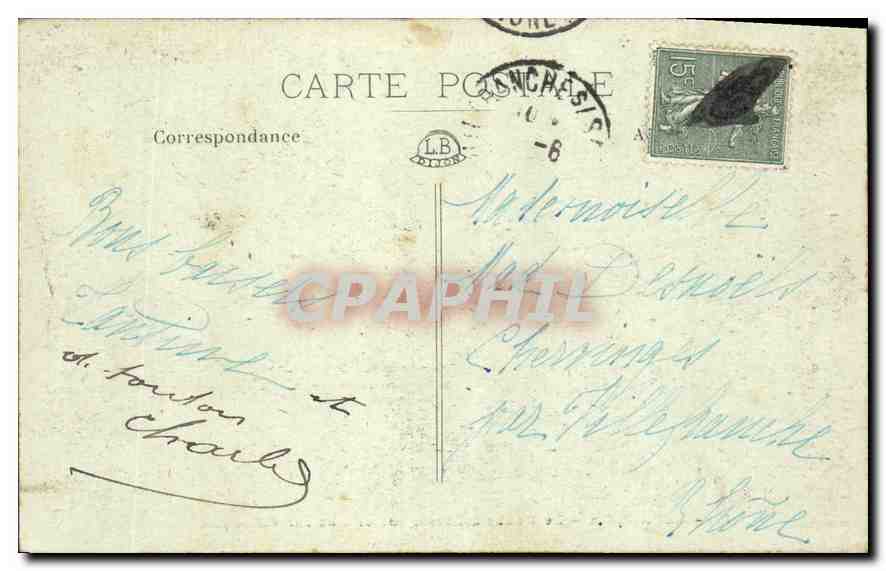 Besançon — Le Doubs à Tarragnoz et Vue sur Besançon — C-Lé, n°103 — Achterkant