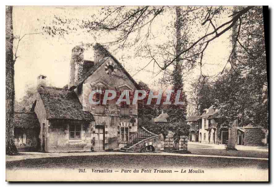 CPA Versailles Parc du Petit Trianon Le Moulin 