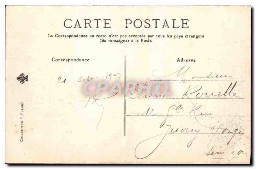 Château de Vincennes – 88 – La Chapelle et le Pavillon de la Reine — Rückseite