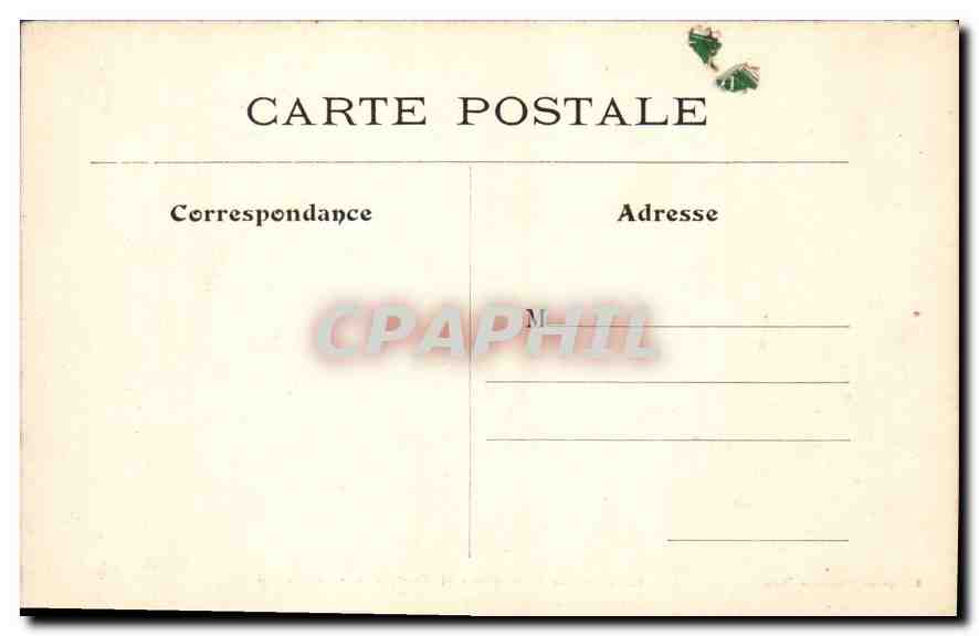 CPA Paris et ses Environs St Dampierre Le Chateau  — Rückseite