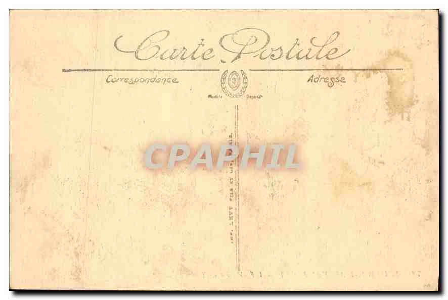CPA Bourbon L'Archambault L'Etablissement Thermal  — Verso