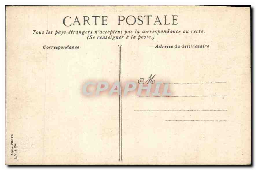 CPA Grenoble La Place Victor Hugo  — Rückseite