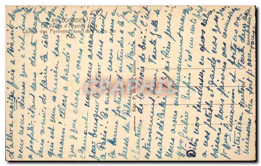 CPA Lourdes  — Verso