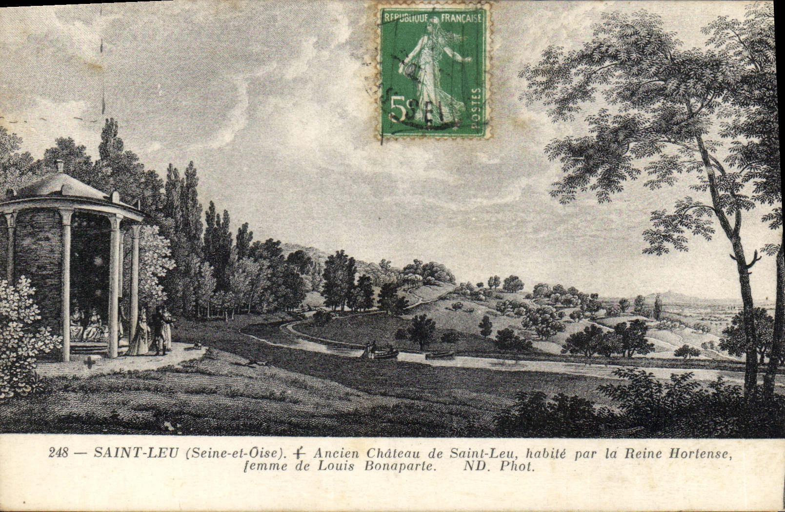 Saint-Leu (Seine-et-Oise) — Ancien Château de Saint-Leu, habité par la Reine Hortense, femme de Louis Bonaparte — ND. Phot.