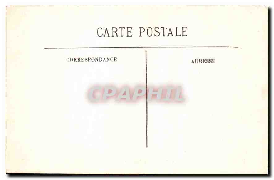 CPA Versailles Le Chateau et la Grille d'Honneur  — Rückseite