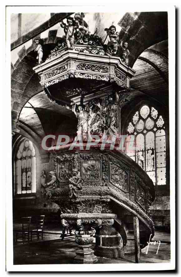 CPA Thegonnec Finistere La chaire 1683 