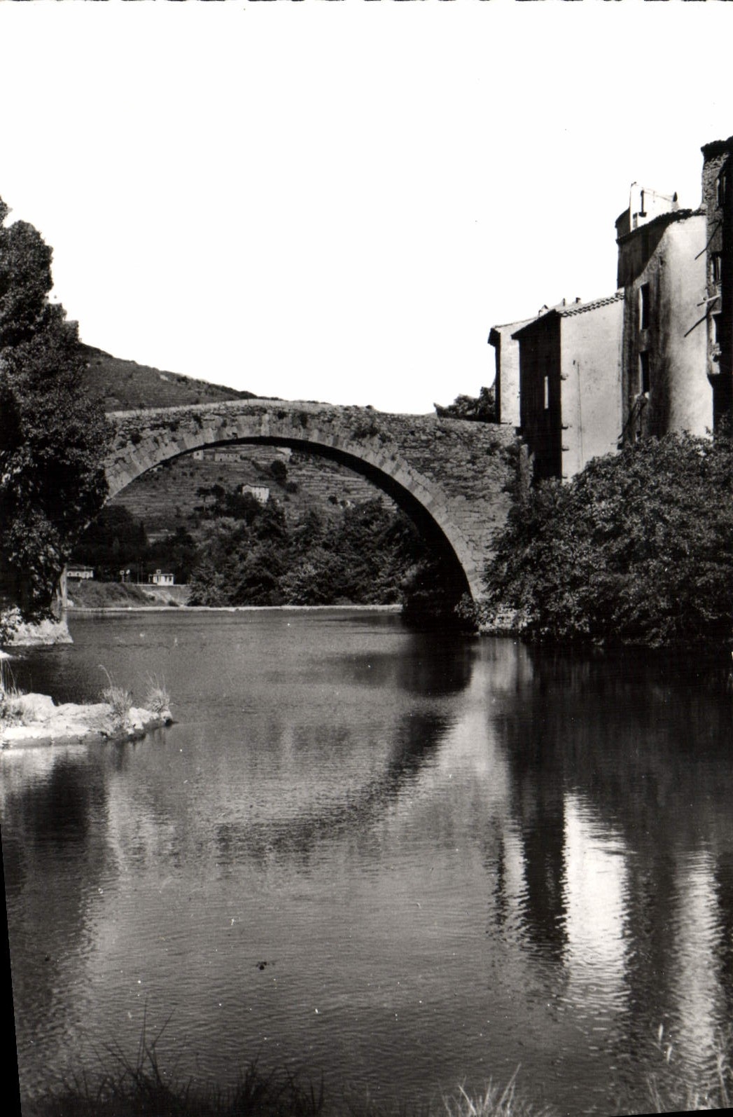 CPA Le Vigan des Cevennes Gard Le Vieux Pont classe monument historique 