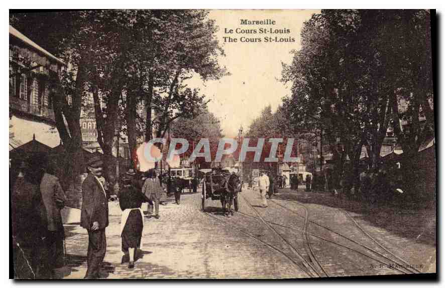 CPA Marseille Le Cours St Louis 