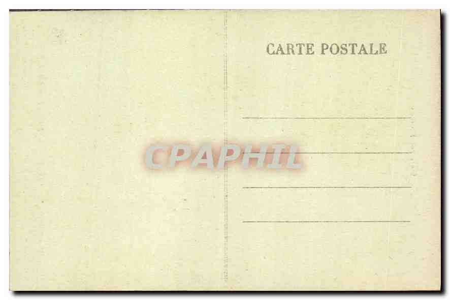 CPA Depart du Fiance Adieu pars mon cher fiance Folklore — Verso