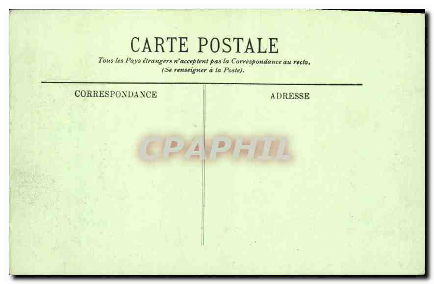 CPA Chaumont Le Chateau et la Loire  — Back