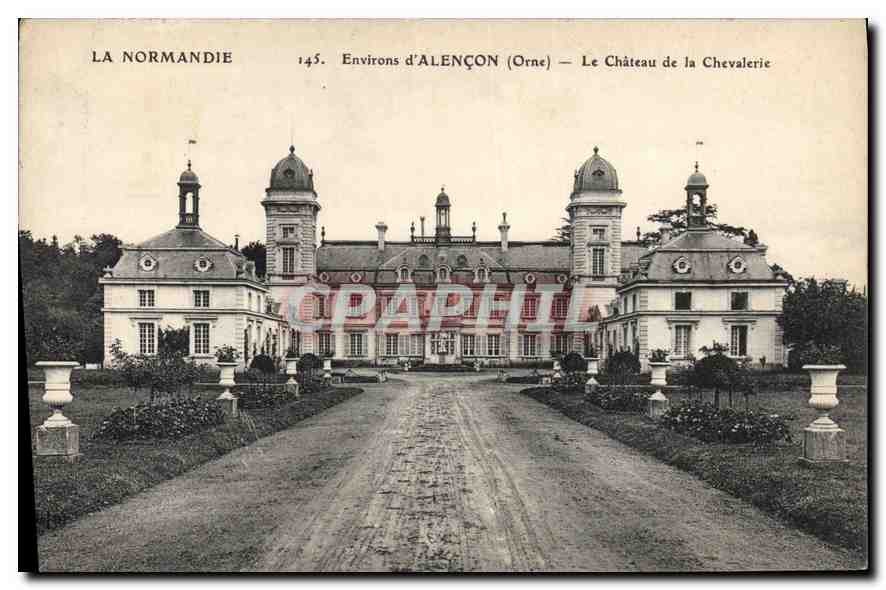 CPA Environs d'Alencon Orne Le Chateau de la Chevalerie 