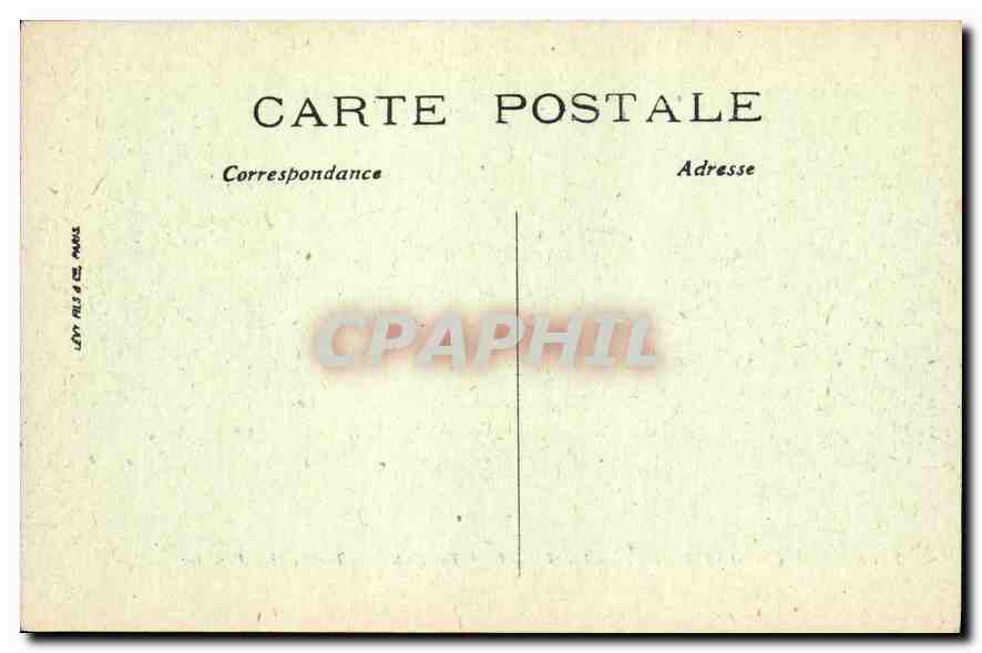 CPA Cheverny Le Chateau La Facade Nord  — Rückseite