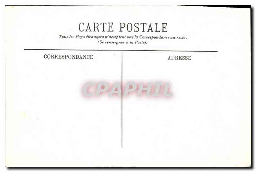 CPA Chaumont Le Chateau et la Loire  — Rückseite