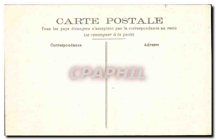 CPA Saint Avertin L et L Chateau de Cange Facade principale  — Rückseite