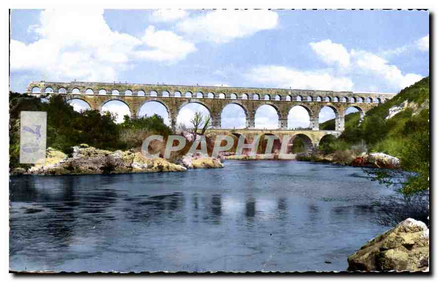 Pont du Gard — Aqueduc romain — Éditions des Frères Rémoûlins & Rémoûlins, Lyon