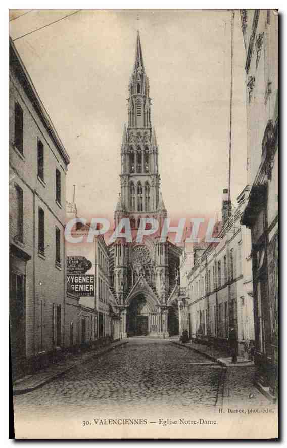 Valenciennes — Église Notre-Dame — H. Damée, phot.-édit.