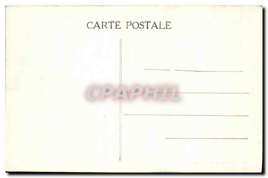 CPA Richelieu L et L Le Chateau  — Rückseite