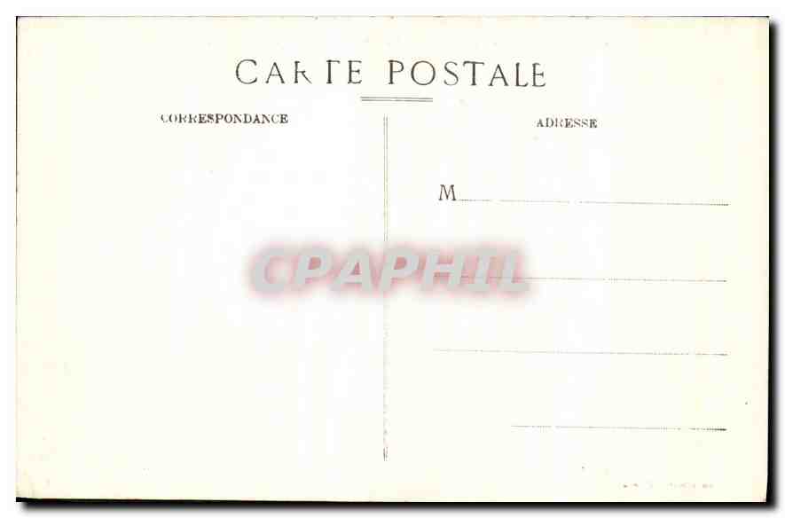 CPA Richelieu L et L Le Chateau L Entree du Parc  — Rückseite