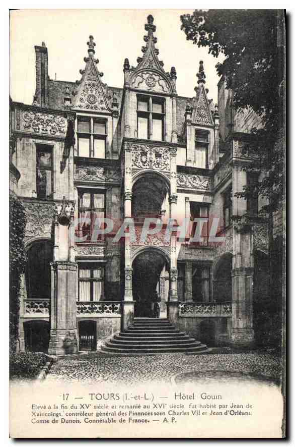 CPA Tours Hotel Gouin 