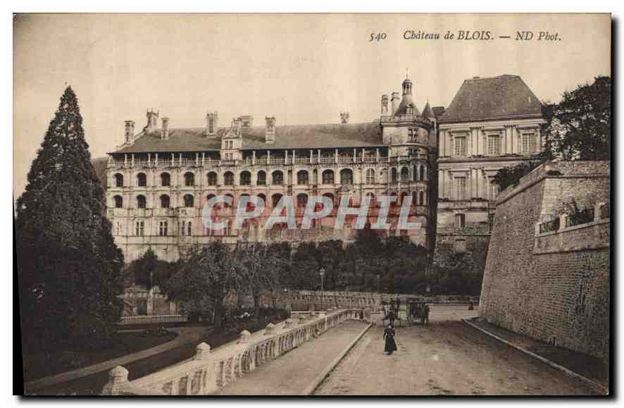 CPA Chateau de Blois 