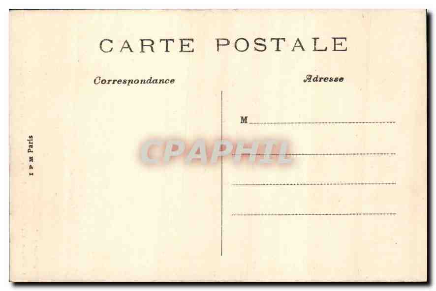 CPA Chateaurenault I et L Ruines du Chateau  — Rückseite