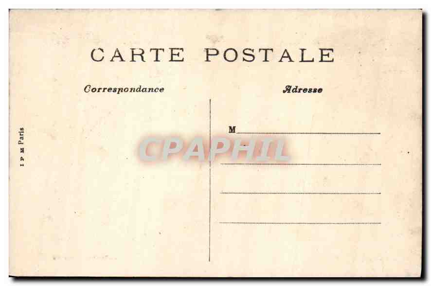CPA Chateaurenault Facade Orientale des Ruines du Chateau  — Rückseite