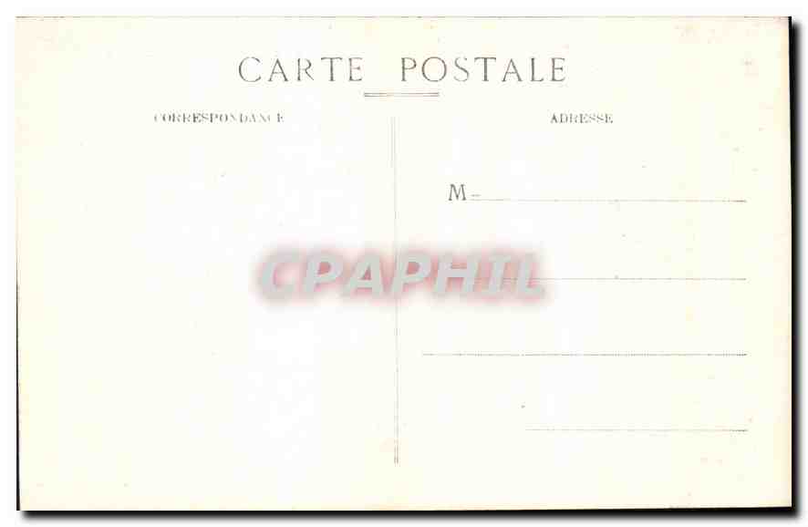 CPA Richelieu Le Chateau Le Canal et le Dome  — Rückseite