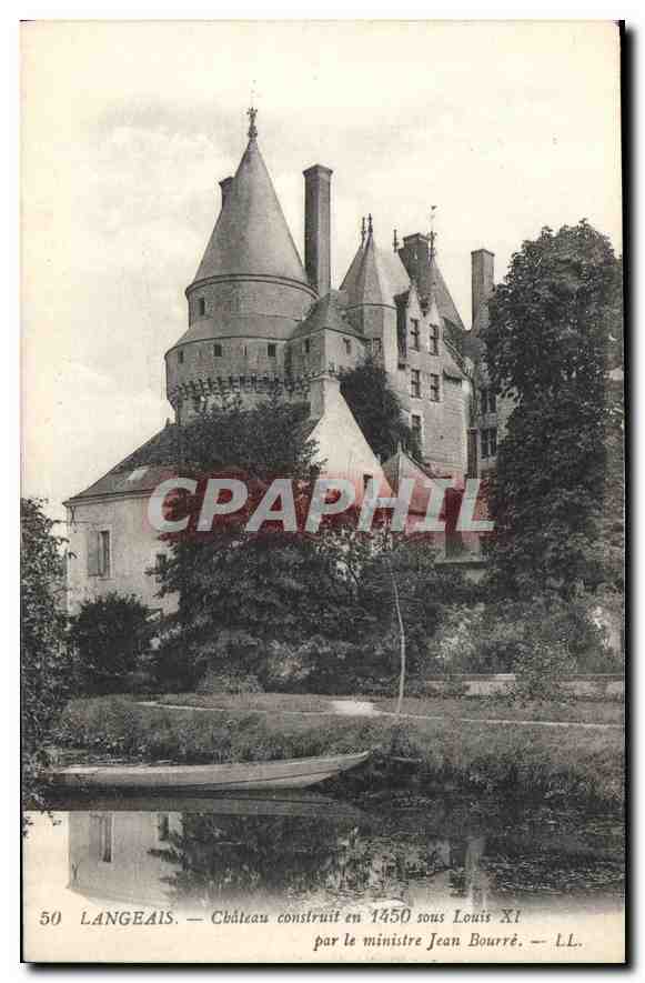 CPA Langeais Chateau construit en 1450 sous Louis XI par le ministere Jean Bourre 