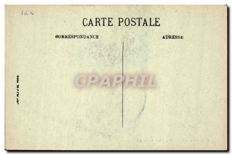 CPA Langeais Vue generale  — Rückseite
