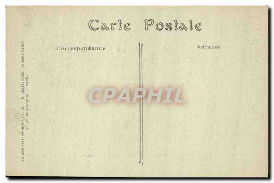 CPA Chenonceaux Indre et Loire Facades nord Entree et est Chapelle et Bibliotheque du chateau commen — Rückseite