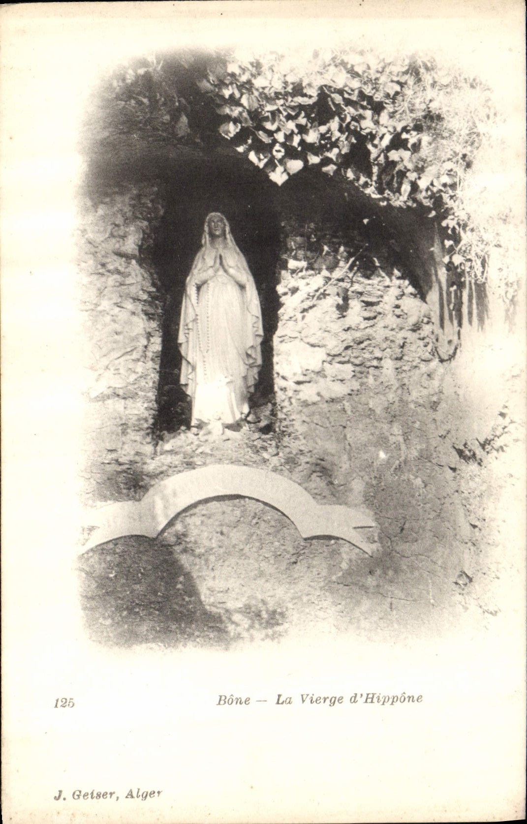 Bône — La Vierge d'Hippône — J. Gelser, Alger, n° 125