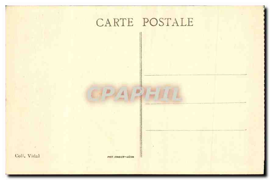 Cahors — Pont Valentré (monument historique) et les bords du Lot. — Verso