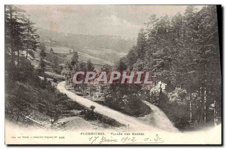 CPA Plombieres Vallee des Roches 